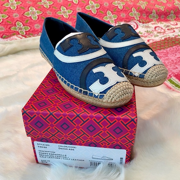 ✨NEW Tory Burch Poppy espadrille - Picture 2 of 5